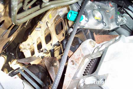 5.4ltr with manifolds removed