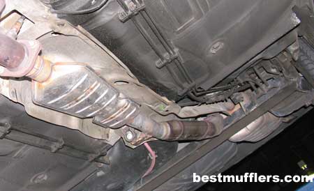 centre muffler 