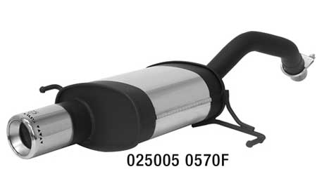 Alfa 147 remus muffler