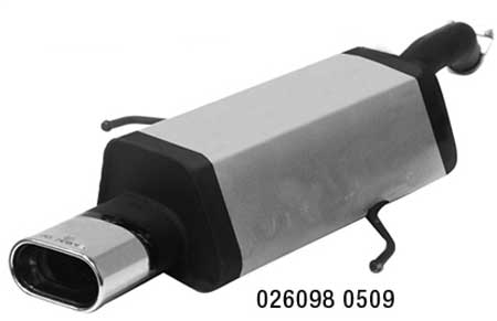 Alfa 156 Remus muffler