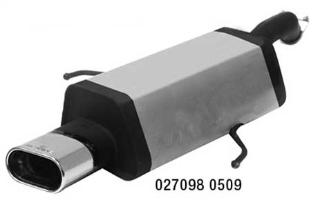 Alfa 156 Remus muffler