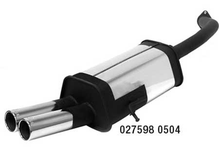 Alfa 166 Remus muffler