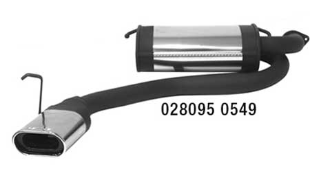 Alfa Gtv Remus muffler
