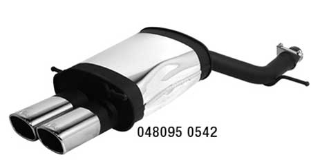Audi A4 Remus muffler