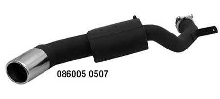 BMW 120D Remus Muffler