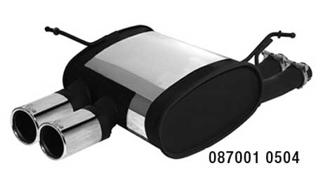 BMW 325TI Remus muffler