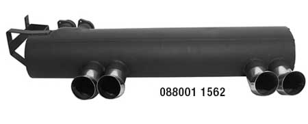 Bmw M3 E46 Remus mufflers