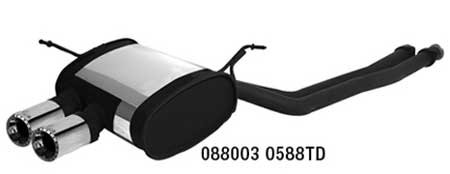 Bmw Z4 Remus muffler