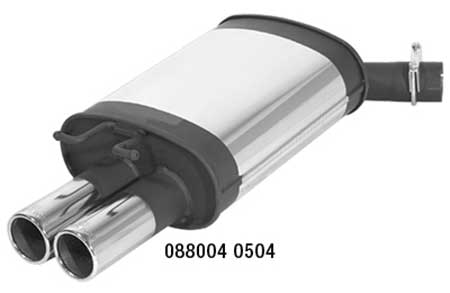 Bmw X3 Remus Muffler