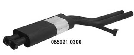 Bmw 523I & 525i Remus front muffler