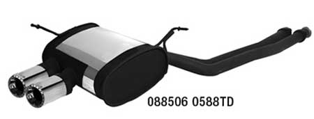 Bmw Z4 Remus muffler