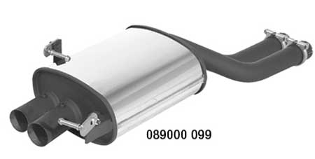 Bmw 320i-325i & 330i E46Remus muffler