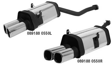Bmw 840i & 850i  Remus mufflers