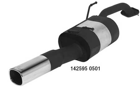 Daihatsu Charade Remus muffler