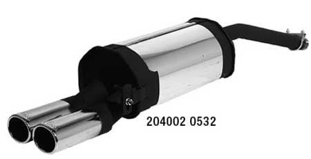 Ford Fiesta Remus muffler