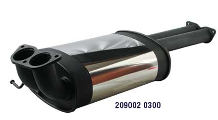 front muffler