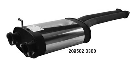 front muffler