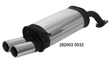 Hyundai Getz Remus muffler