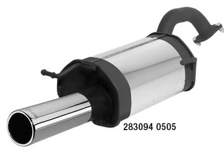 Hyundai Excel Remus rear muffler