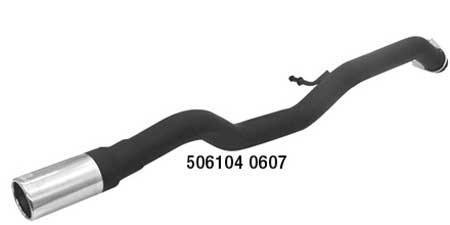 Remus rear muffler replacement
