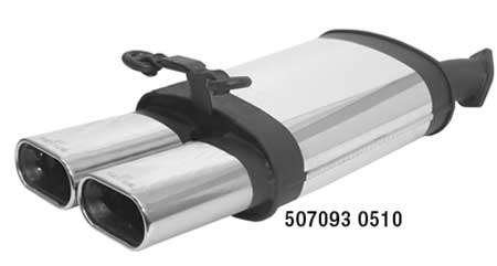 Remus Muffler Mercedes 280sl 300sl and 500sl