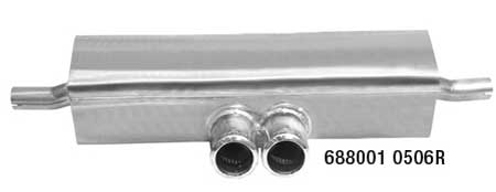 Porsche Boxter Remus Muffler