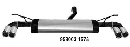Touareg Remus muffler