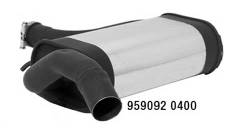 front muffler