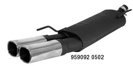 rear muffler 