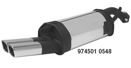 Volvo V40 Remus muffler