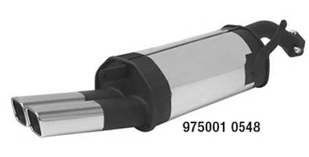 Volvo V40 Remus muffler