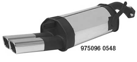 Volvo S40 Remus muffler
