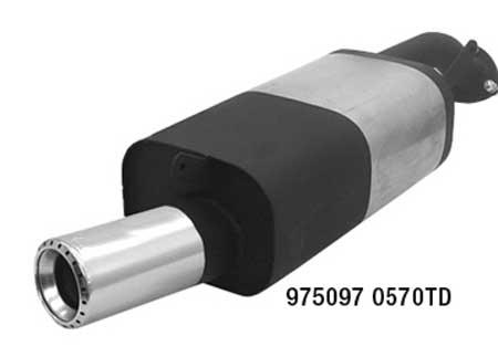 Volvo V40  turbo Remsu muffler