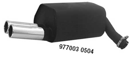 Volvo XC90 Remus muffler