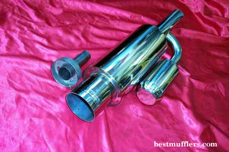xforce stainless steel muffler