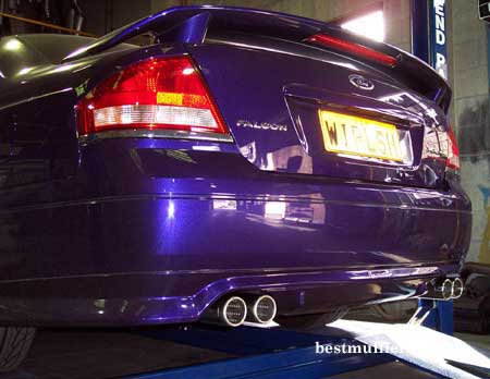 ford xr6 quad pipes