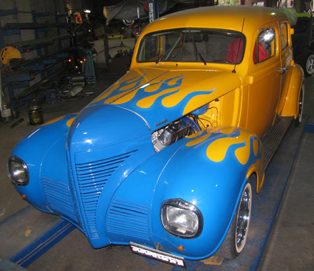 1939 Plymouth V8 Custom Exhaust