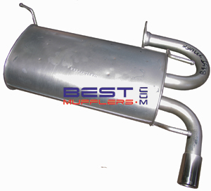 Mercedes 560sl 1986 chrome exhust tip made to order #3